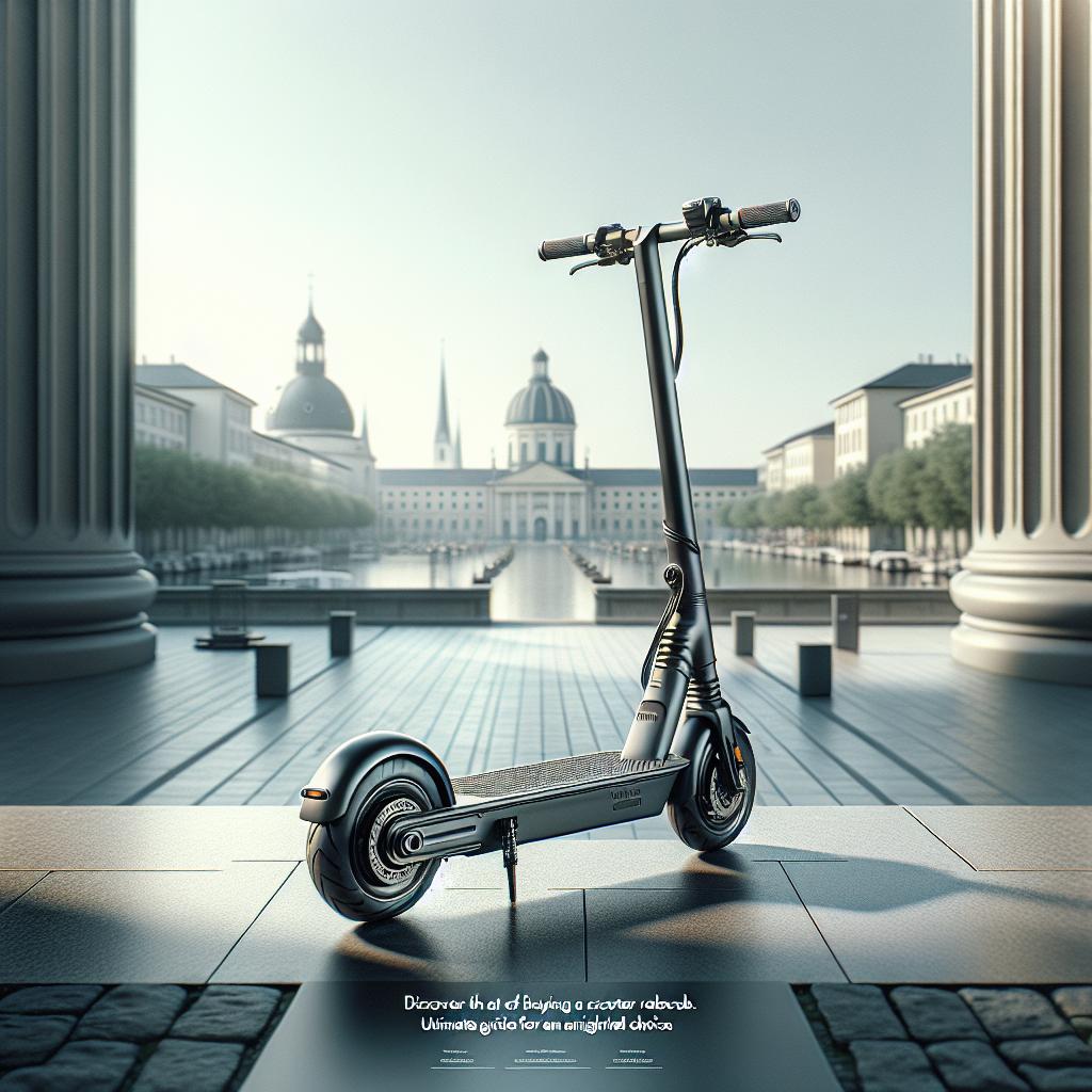 Découvrez L’Art D’Acheter Une Trottinette Reboot : Guide Ultime Pour Un Choix Eclairé