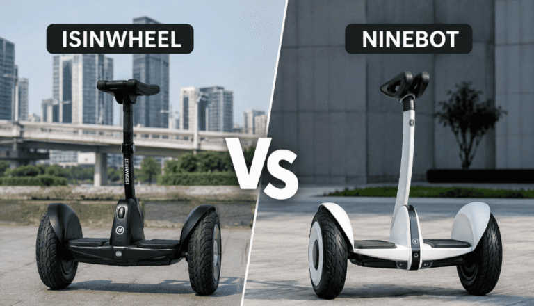 Isinwheel vs Ninebot : quelle trottinette électrique choisir en 2026 ?