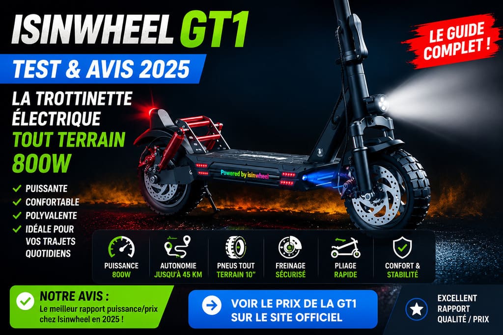 Isinwheel GT1 : test & avis 2025
