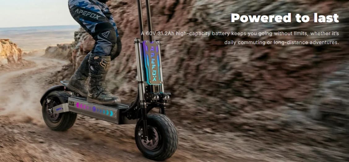 APEFOX T90 avis : test, autonomie 100 km, puissance 6000W peak et code promo MFH