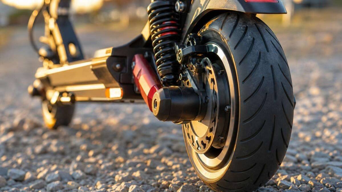 trottinette double suspension